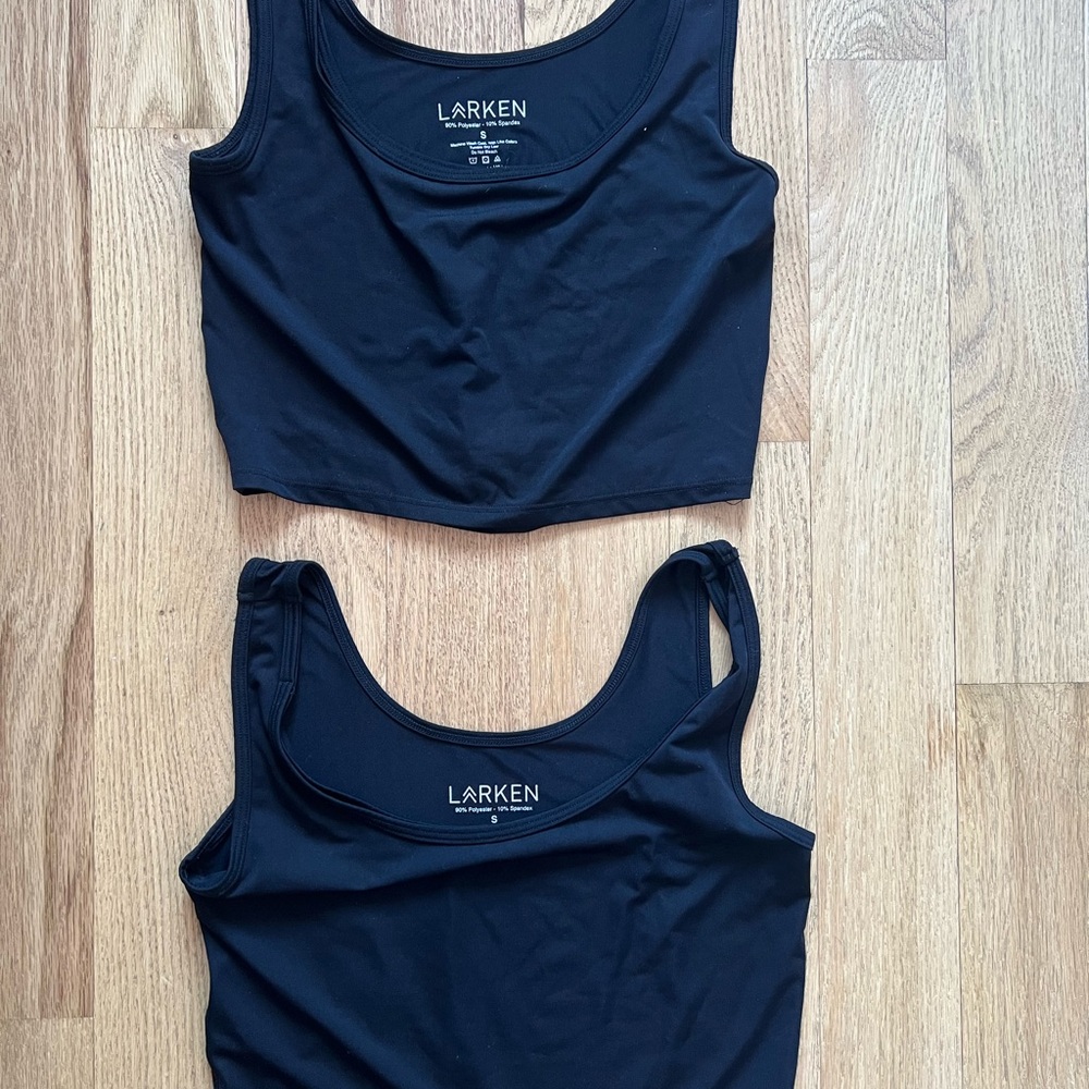 Larken x Nursing pumping all in one Bras (Set of two) black size small